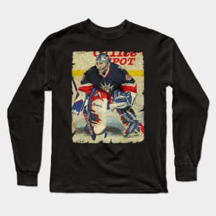 Jussi Markkanen, 2004 in New York Rangers (2 Shutouts) Long Sleeve T-Shirt